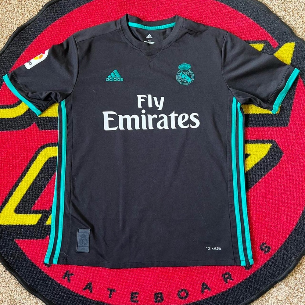 Real Madrid Adidas Soccer Jersey #3